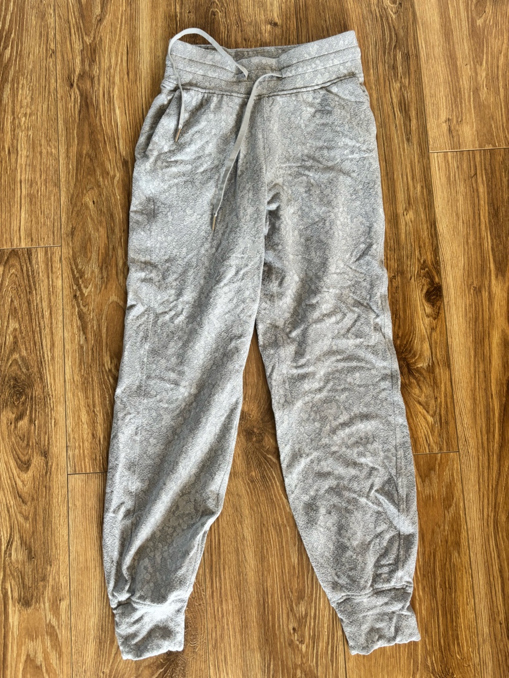 Lululemon Joggers, size 2; floral pattern